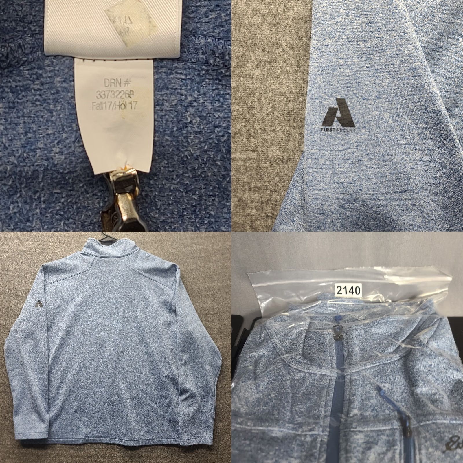 Eddie Bauer Eddie Bauer First Ascent Pullover Mens 2XL Regular Fit 1/4 Zip Fleece Sweatshirt Blue Polyester Jacket Shirt? Size US XXL / EU 58 / 5 - 8 Thumbnail