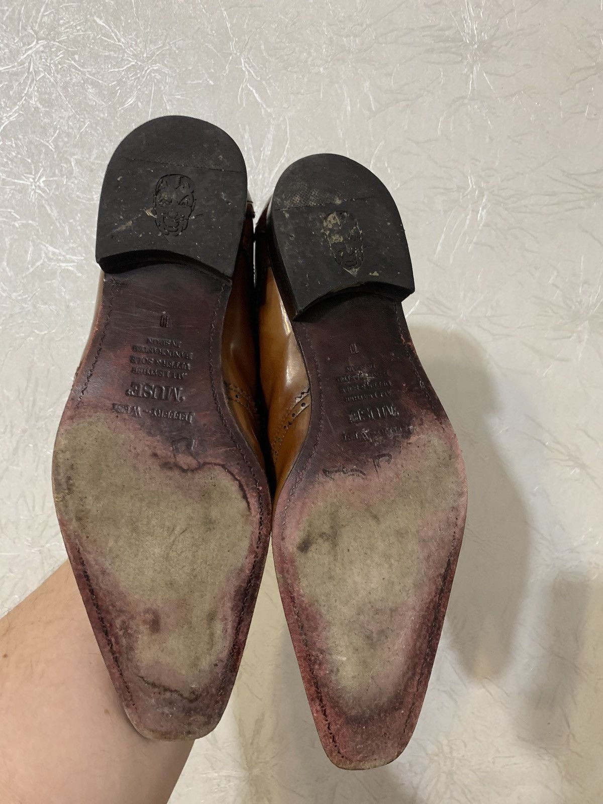 Genuine Leather × Jeffery West × Vintage Jeffery West ‘MUSE’ Vintage Men’s Leather Brown Boots Size US 11 / EU 44 - 4 Thumbnail