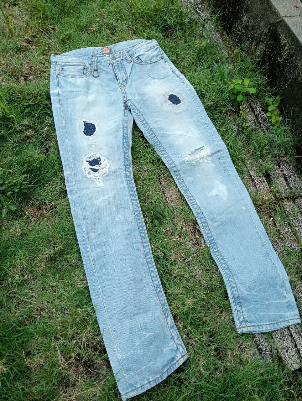 JACKROSE Vintage Jackrose Japan Rare Design Jeans - Size 31 Size US 31 - 3 Thumbnail