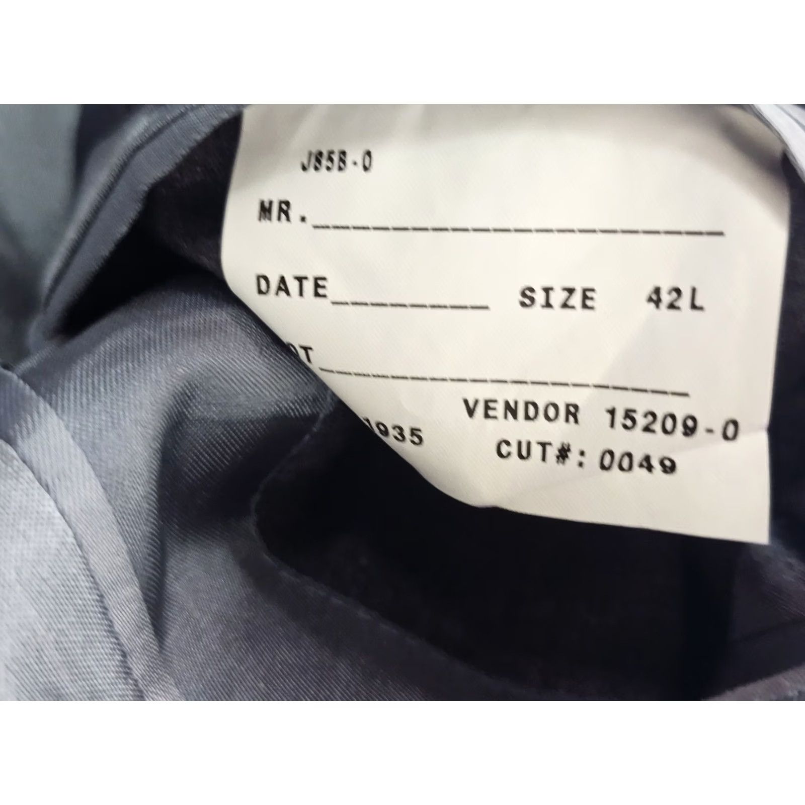 Stafford Stafford sport coat Navy blue 42L Wool Worsted Button Single-Breasted 2-Button Gold EUC Mens Jacket Coat Long Lined Satin 44 Chest 33 Sleeve Euro USA Size US XS / EU 42 / 0 - 5 Thumbnail