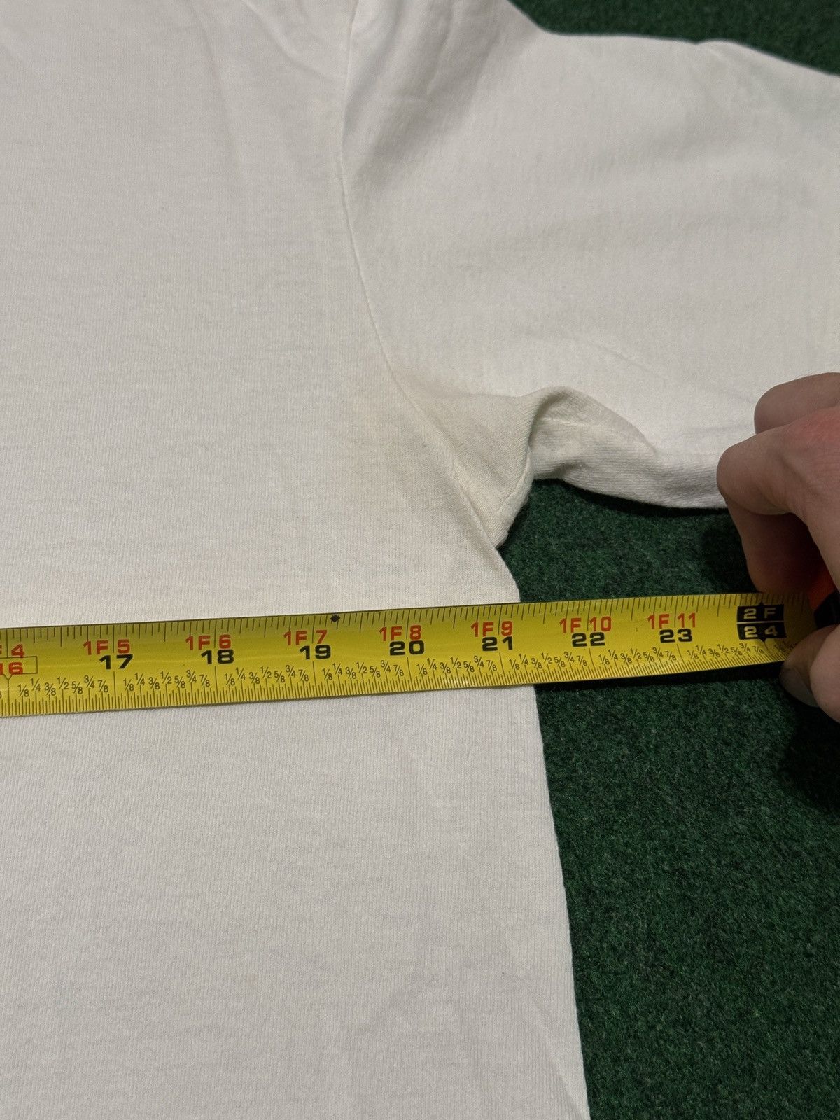 Levi's Vintage Clothing Vintage 90s Levi’s Strauss Denim We Demand The Best T Shirt Size US L / EU 52-54 / 3 - 7 Thumbnail