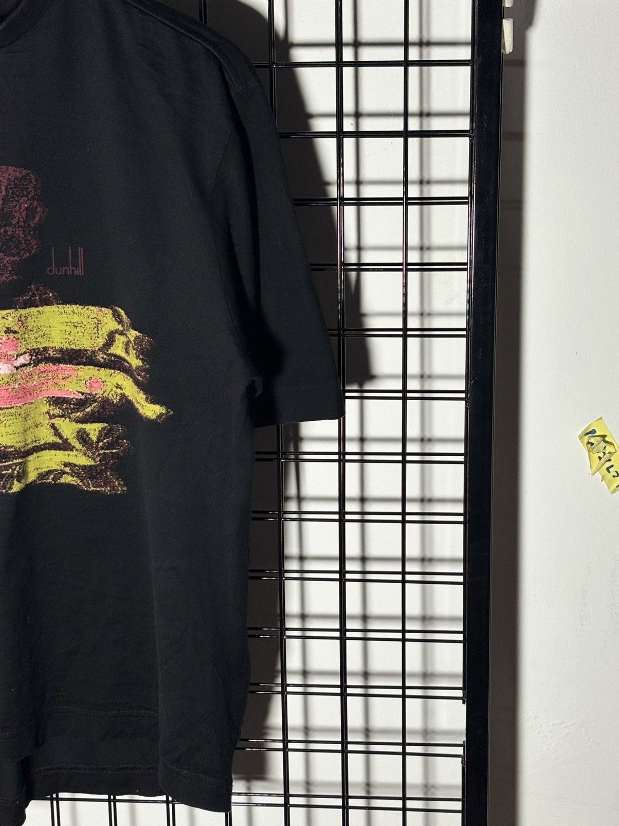 Diesel black Dunhill men's t-shirt featuring a stylized floral . Size US M / EU 48-50 / 2 - 3 Thumbnail