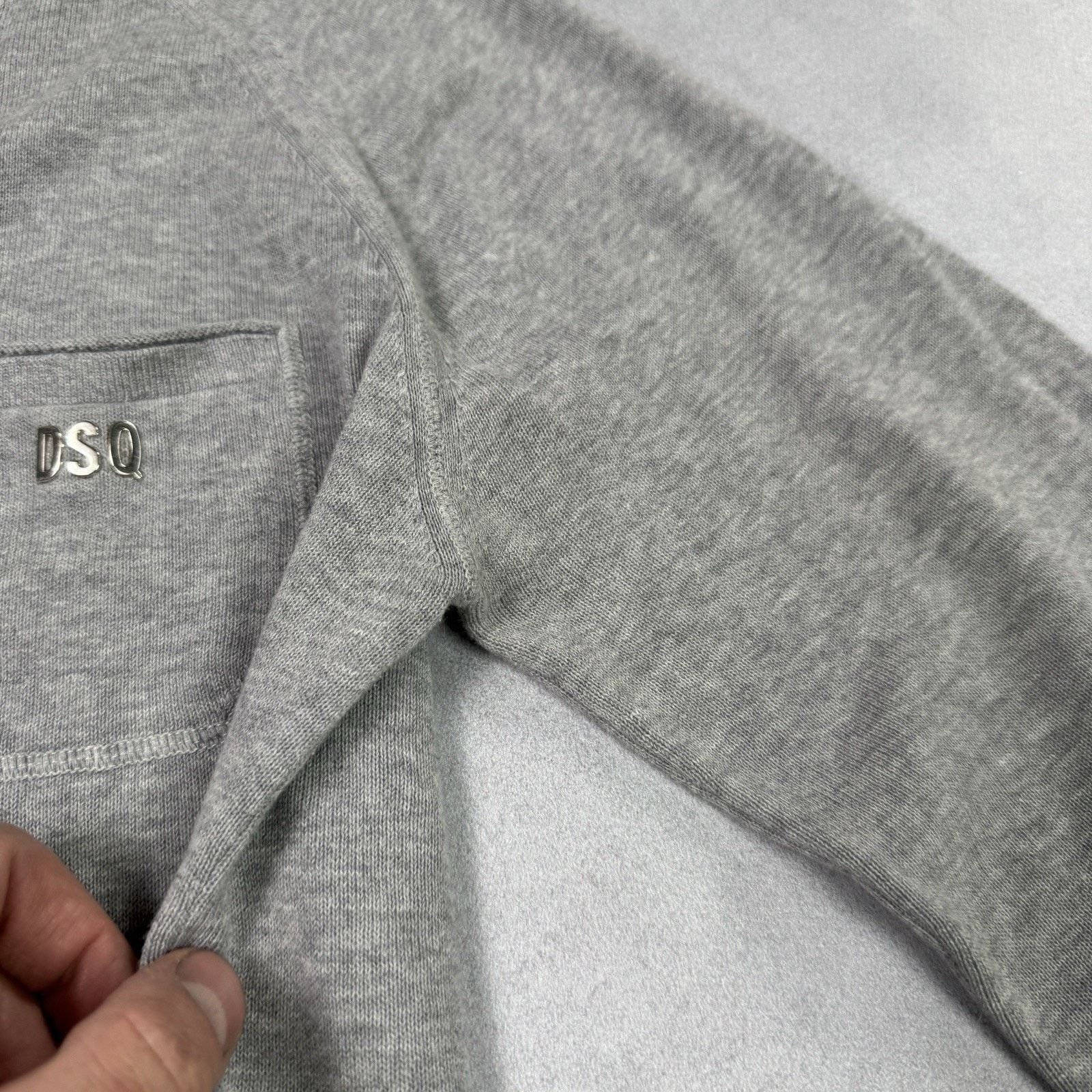 Dsquared2 Dsquared2 Men Grey Cardigan Casual Cotton Size US L / EU 52-54 / 3 - 14 Thumbnail