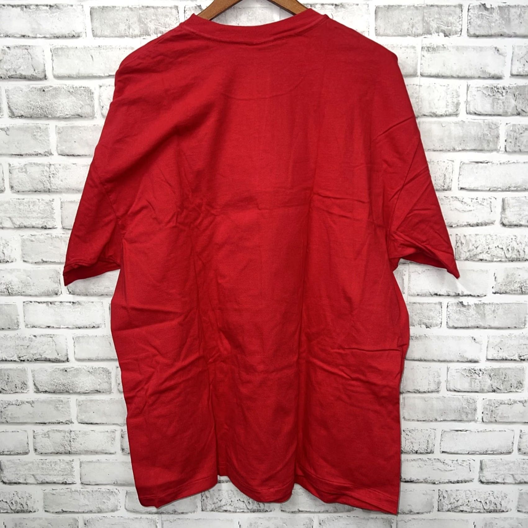 Hanes VTG Great Britain Flag Red T-Shirt Mens 2XL Hanes Single Stitch USA Size US XXL / EU 58 / 5 - 5 Thumbnail
