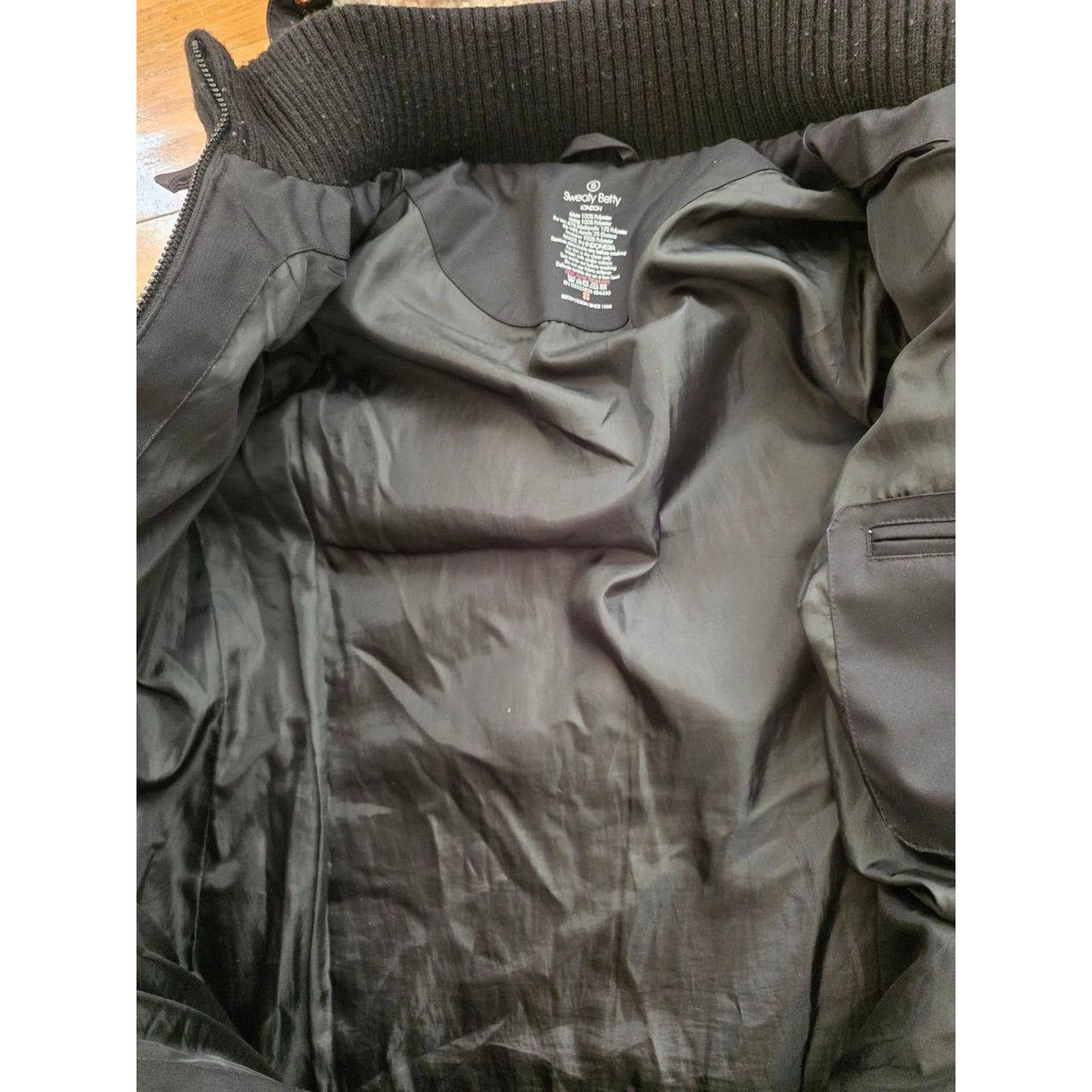 Sweaty Betty Sweaty Betty Base Camp Puffer Jacket Black Small A001400 Size S / US 4 / IT 40 - 4 Thumbnail