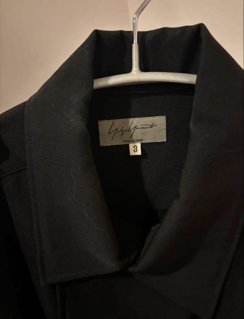 Yohji Yamamoto POUR HOMME 16aw RIE Design blouse shirts HR-B29-123 Size US L / EU 52-54 / 3 - 3 Thumbnail
