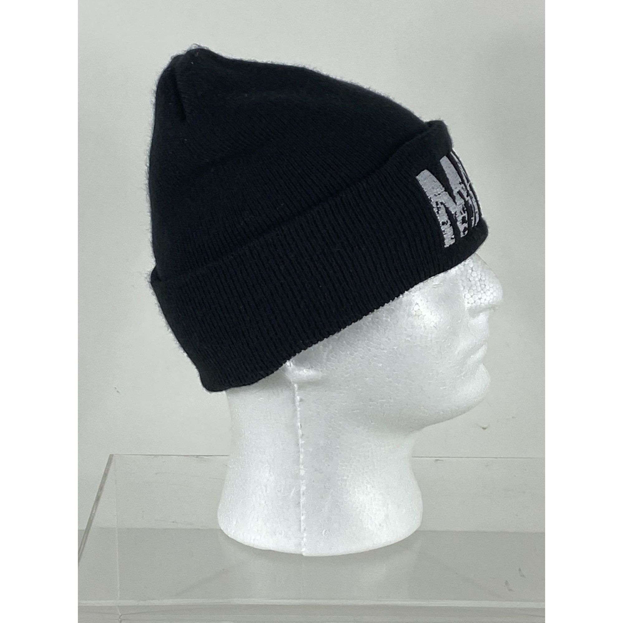Other Tuque by American Apparel "MAX" Spell Out Beanie Black One S Size ONE SIZE - 3 Thumbnail