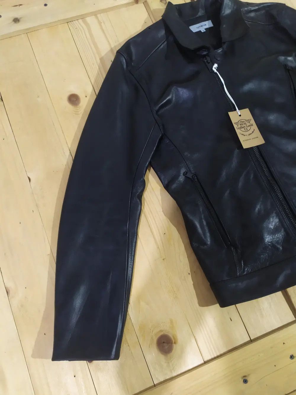 Japanese Brand × Nonnative NONNATIVE DOUBLE RIDER KIP CAFECTO LEATHER JACKET Size US M / EU 48-50 / 2 - 9 Thumbnail
