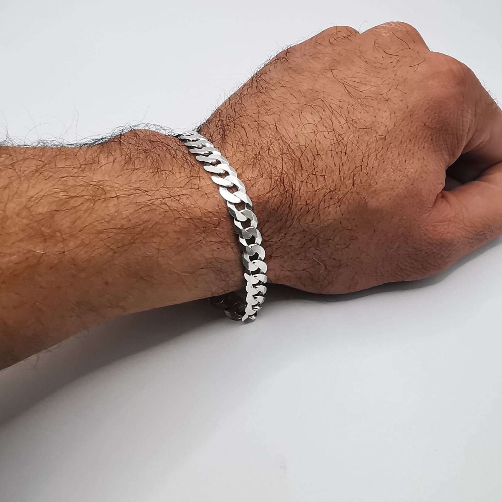 Sterling Silver Vintage Bracelet Jewelry,925 Sterling Silver 14,31g Size ONE SIZE - 5 Thumbnail