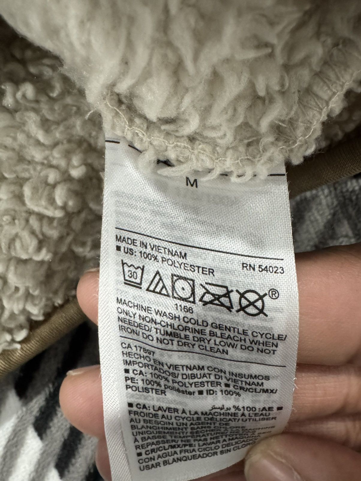 Old Navy Old Navy Quarter Zip Sherpa Fleece Hoodie Size: Medium Size US M / EU 48-50 / 2 - 5 Thumbnail