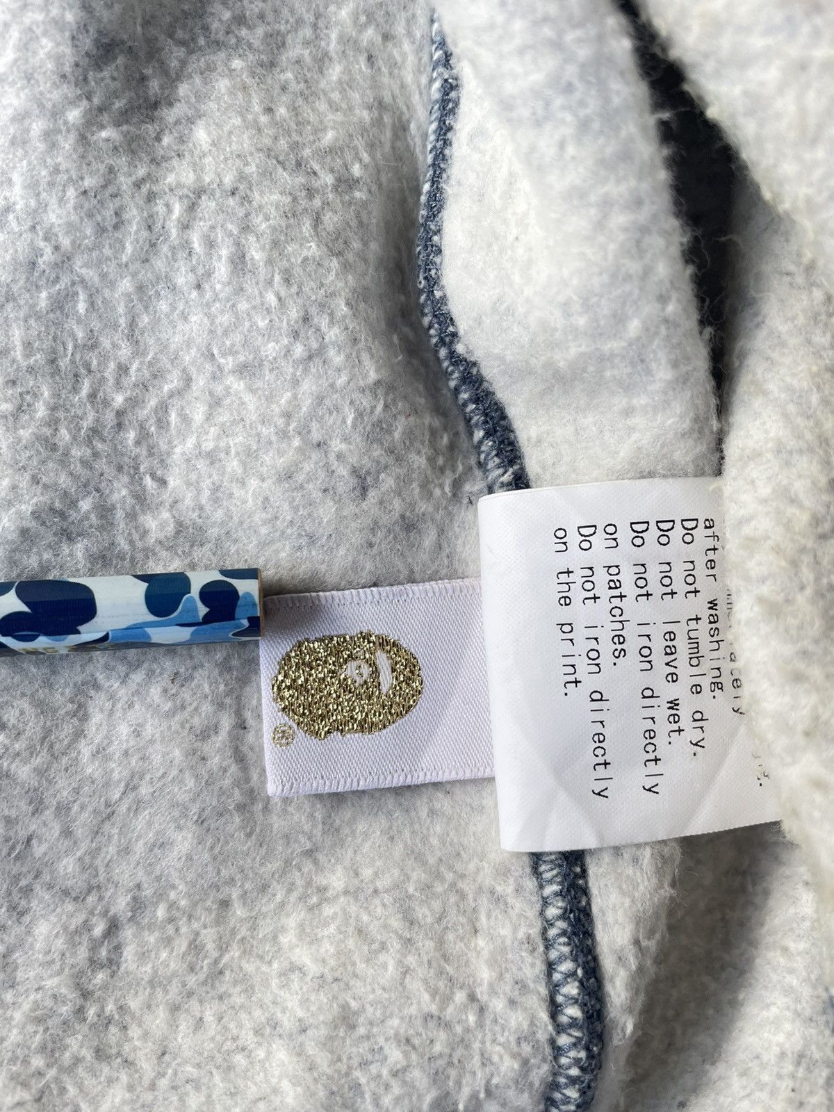 Bape Bape Half Camo Shark Fullzip Hoodie Size US L / EU 52-54 / 3 - 14 Thumbnail