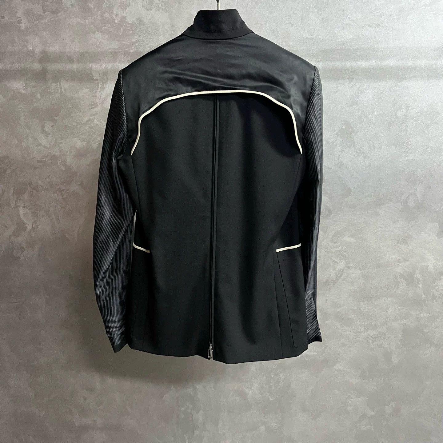Dior Dior Classic Black Trimmed Suit Jacket Size US XXS / EU 40 - 5 Thumbnail