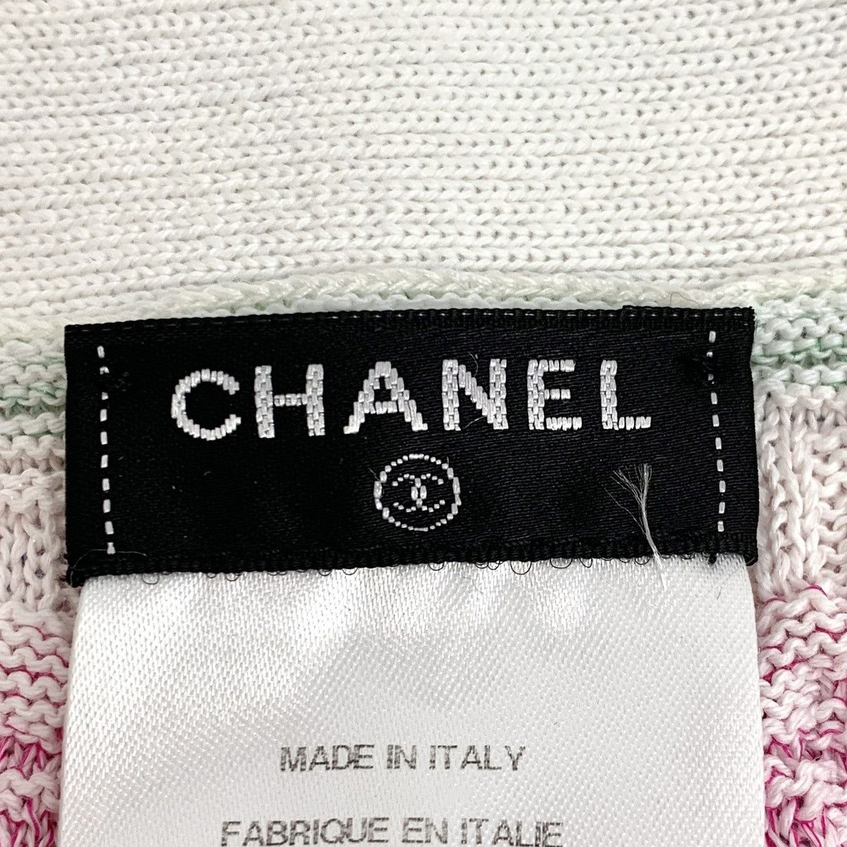 Chanel Chanel Striped Drop Shoulder Sleeveless Knit Dress K26WX Size XS / US 0-2 / IT 36-38 - 5 Thumbnail