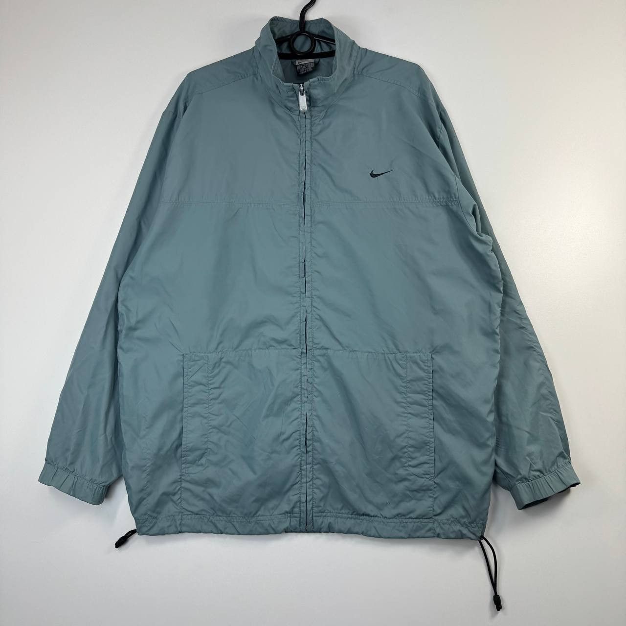 Nike Vintage Nike Mini Swoosh Windbreaker Jacket Light Size L Size US L / EU 52-54 / 3 - 1 Thumbnail