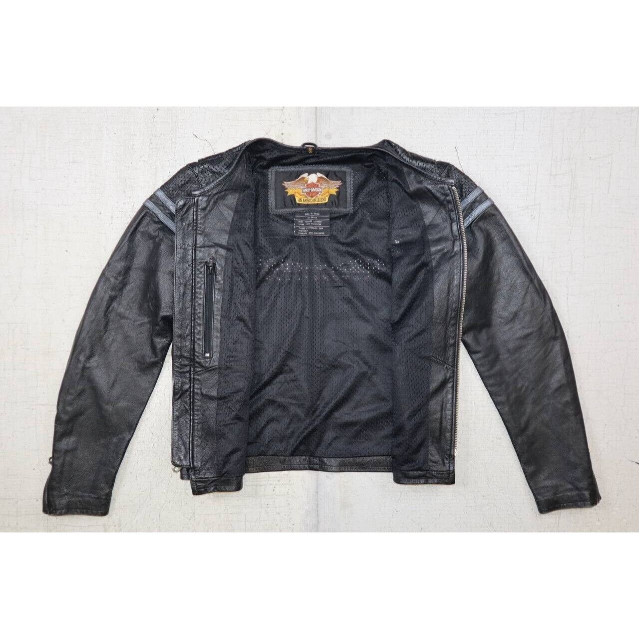 Harley Davidson Harley Davidson Black Leather Jacket Womens Size Small Size S / US 4 / IT 40 - 5 Thumbnail