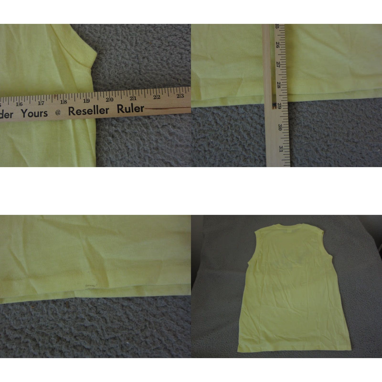 Vintage VINTAGE Zuma Shirt Mens L Yellow USA 80s Surf Skate Surfing Tank Shirt T-Shirt Clothing Athletic Mens Size US L / EU 52-54 / 3 - 8 Thumbnail