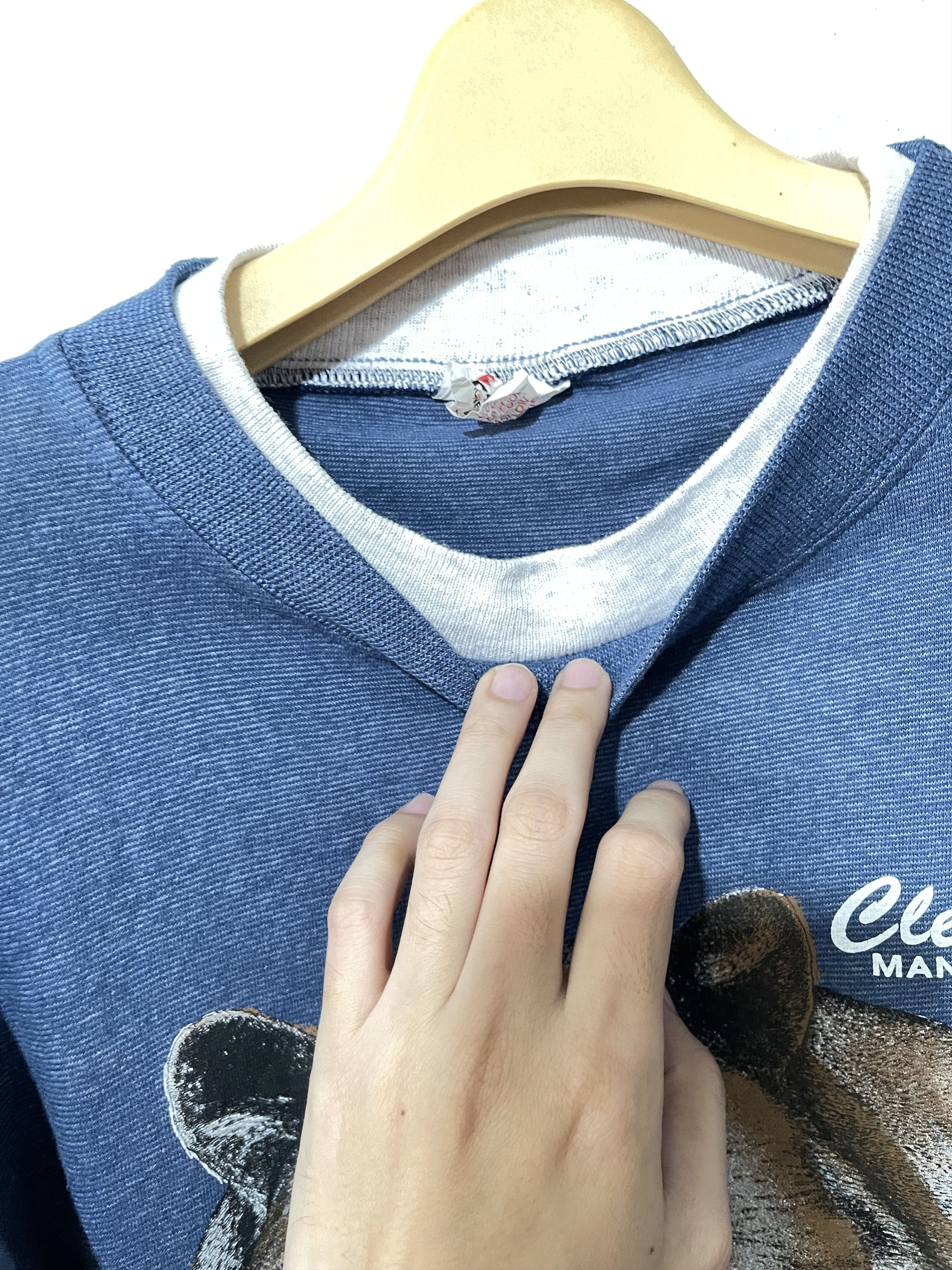 Vintage Vintage 90s Bear Striped Shirt Size US XXL / EU 58 / 5 - 4 Thumbnail