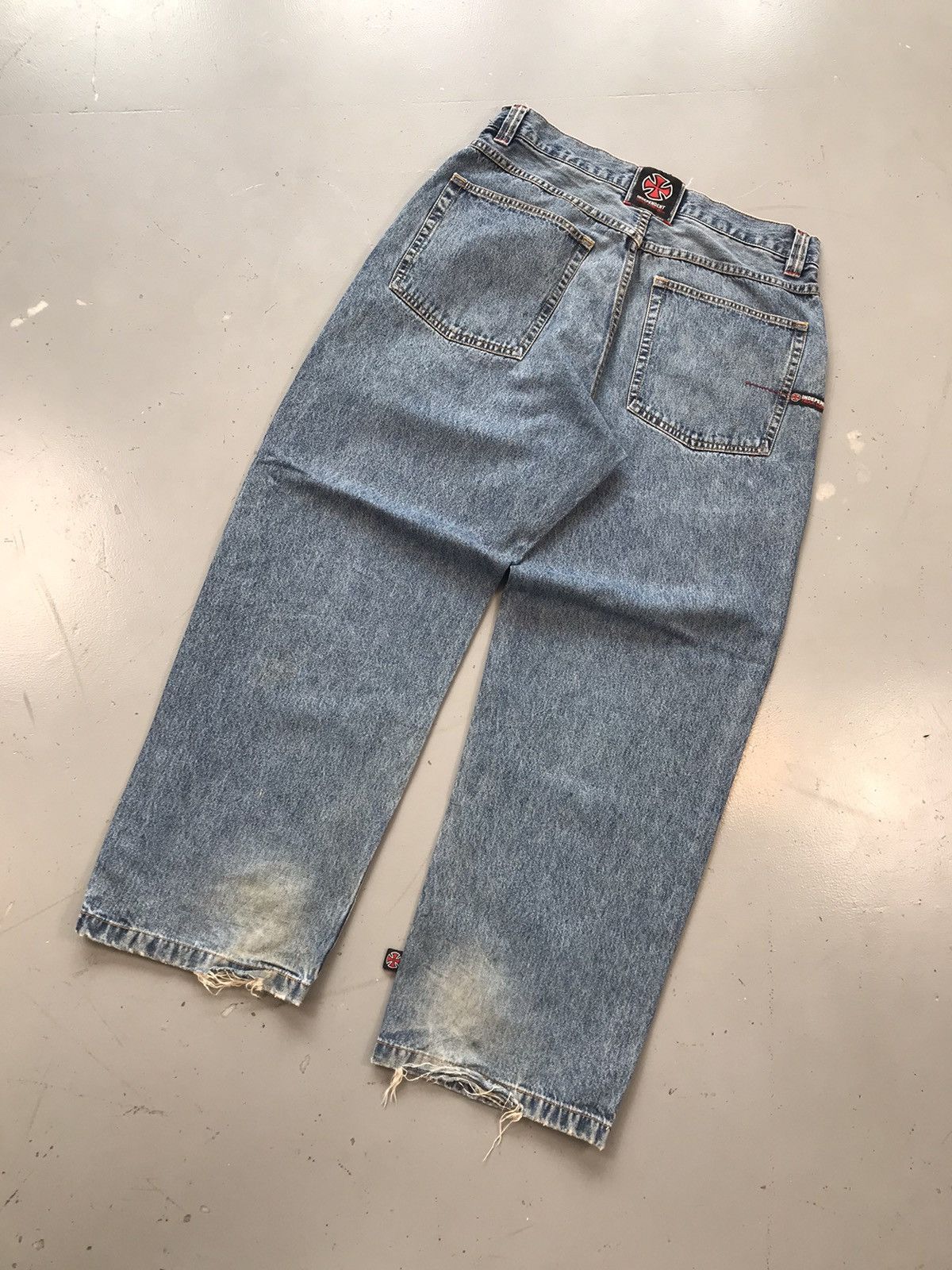 Independent Truck Co. × Vintage Vintage rare independent truck co. Straight fit denim Size US 34 / EU 50 - 8 Thumbnail