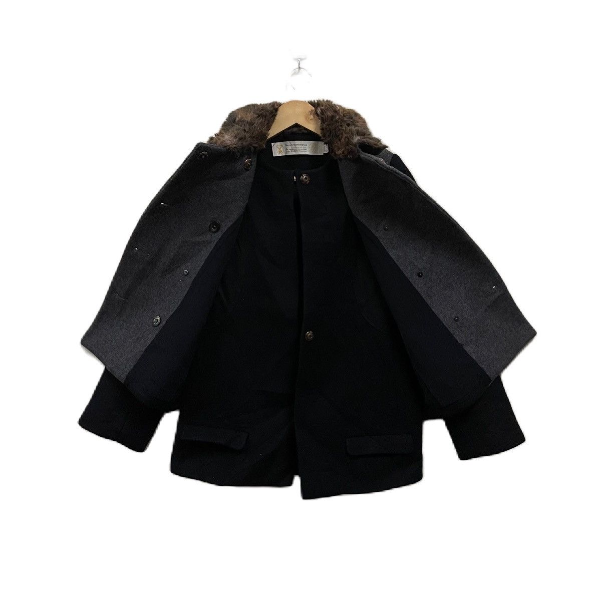 14th Addiction GREED International Japan jacket coat faux fur Size US S / EU 44-46 / 1 - 2 Thumbnail