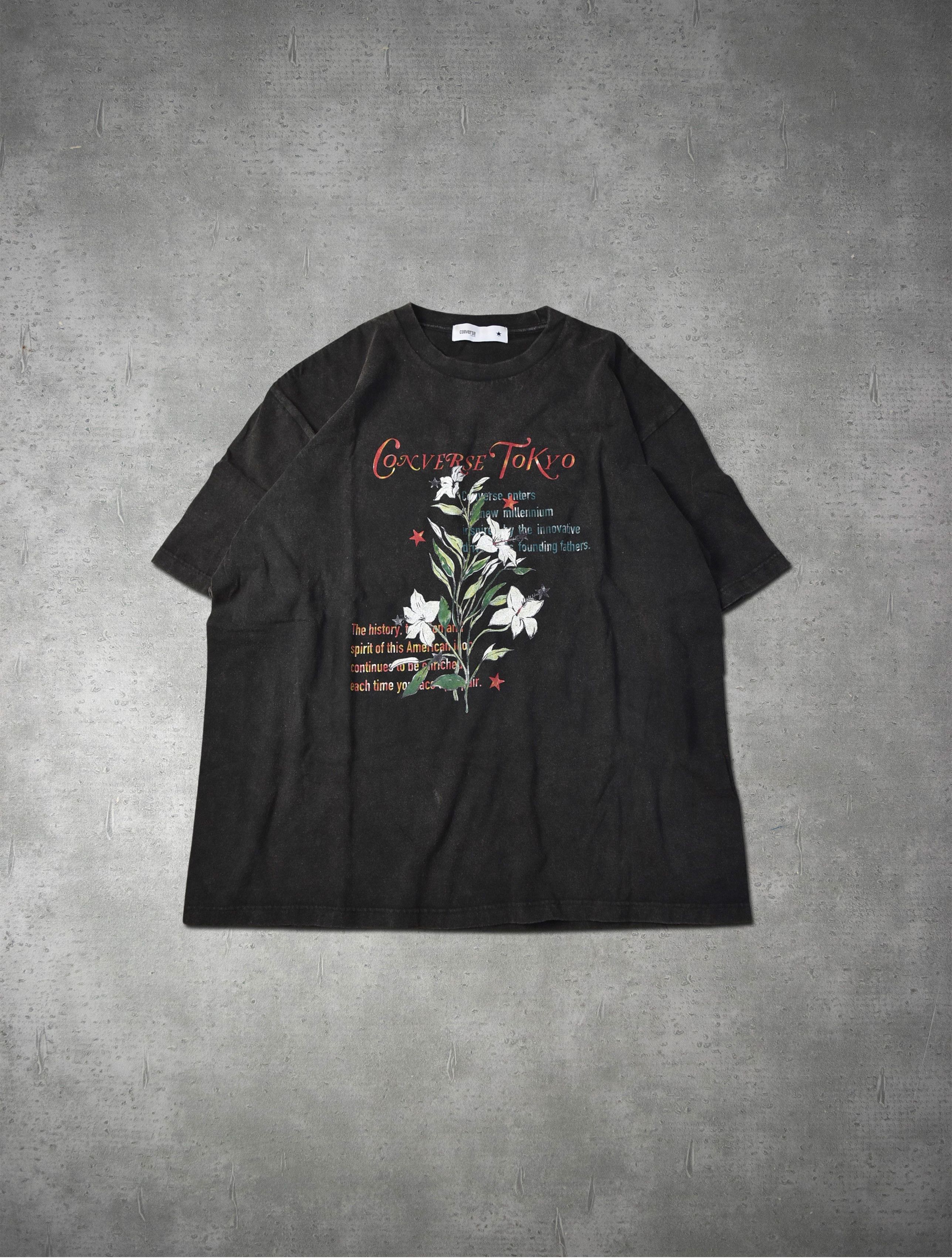 Converse ConverseTokyo vintage design wide tee t-shirt 29-1-3 86 Size US L / EU 52-54 / 3 - 1 Thumbnail