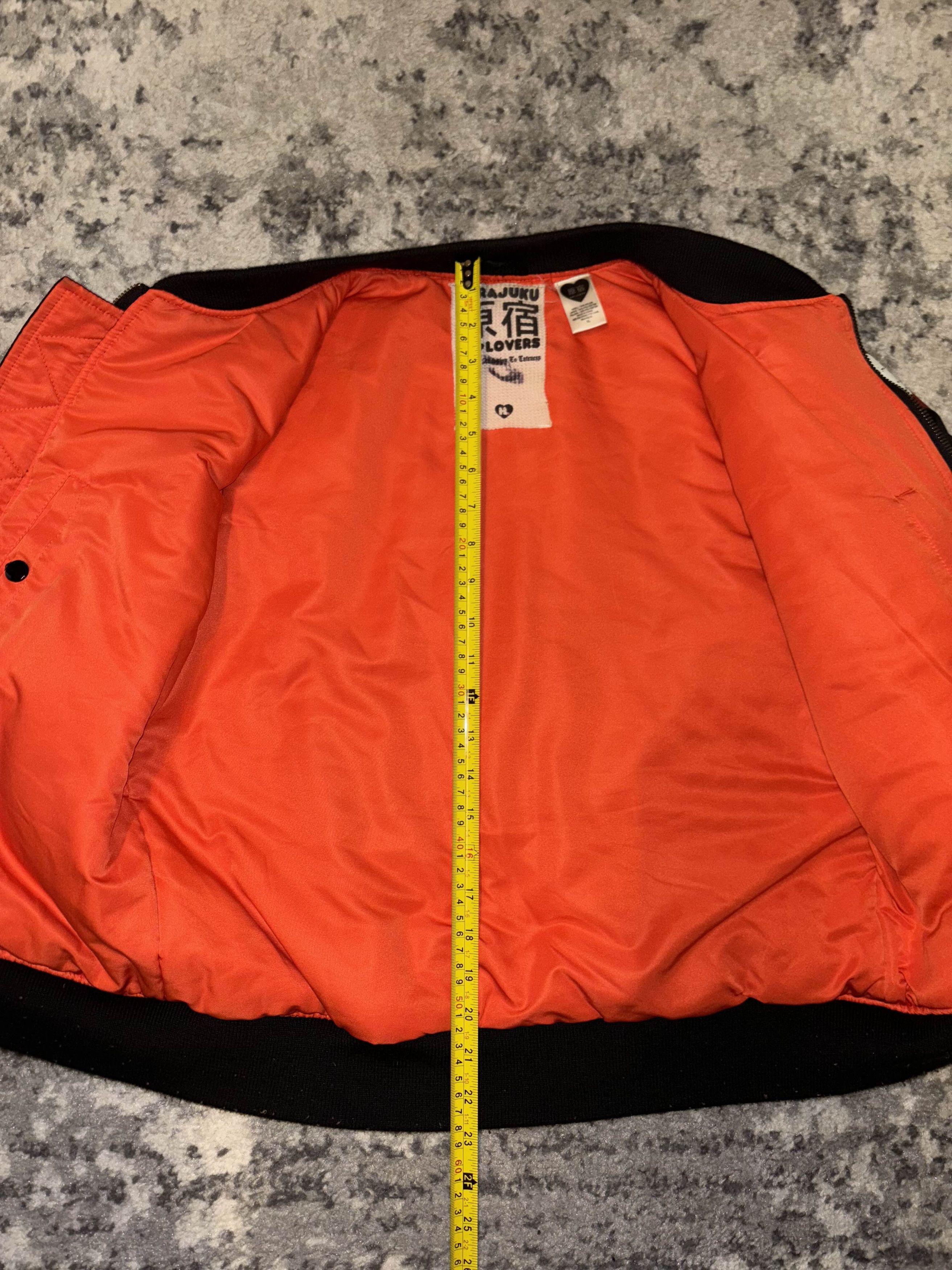 Japanese Brand Y2K Harajuku Lovers Bomber Jacket Size US S / EU 44-46 / 1 - 4 Thumbnail