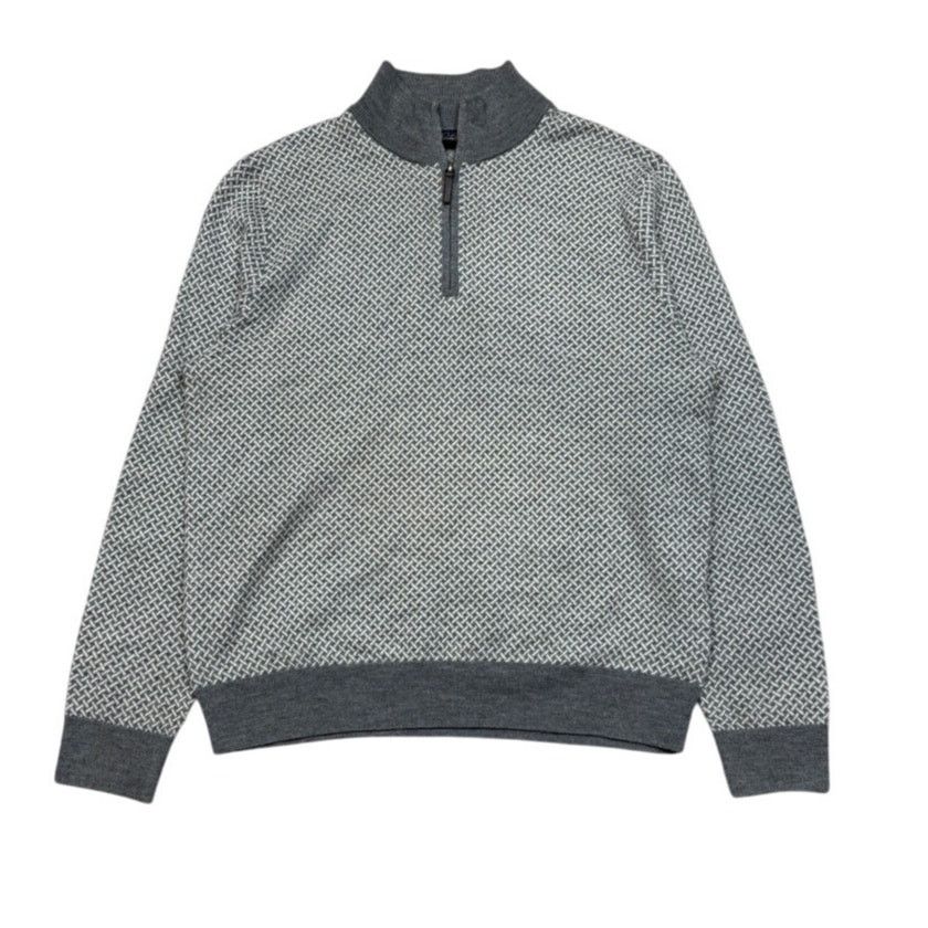 Brooks Brothers Brooks Brothers Fine Merino Wool 1/4 Zip Sweater Men's M Size US M / EU 48-50 / 2 - 1 Thumbnail