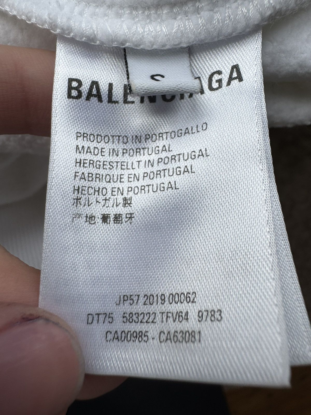 Balenciaga Balenciaga hoodie Size US S / EU 44-46 / 1 - 5 Thumbnail