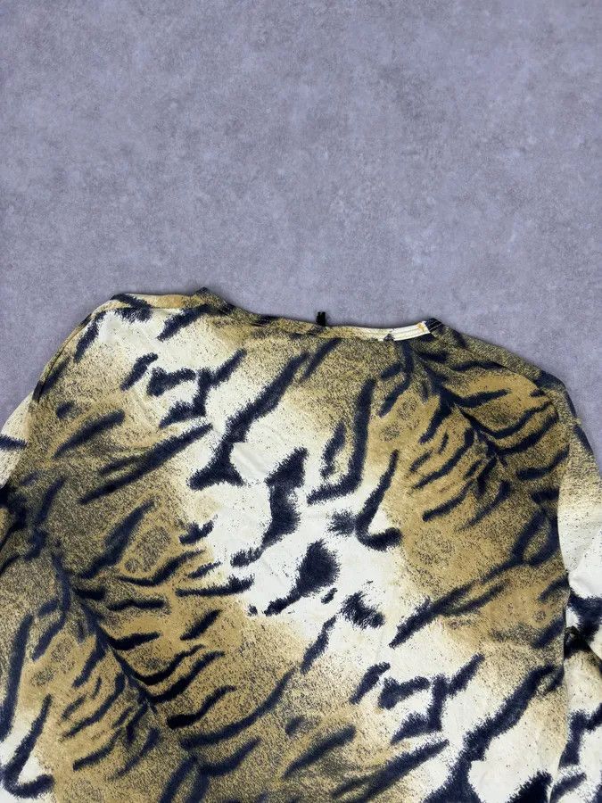 Roberto Cavalli Roberto Cavalli Gold Zebra Savage Longsleeve Size US S / EU 44-46 / 1 - 6 Thumbnail