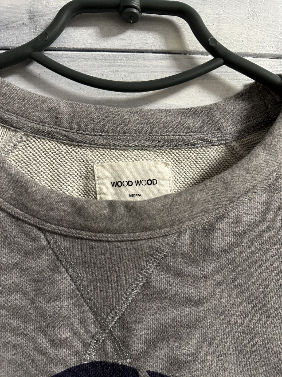 Wood Wood Rare Luxury Sweatshirt Wood Wood Big Logo Basketball Size US M / EU 48-50 / 2 - 8 Thumbnail