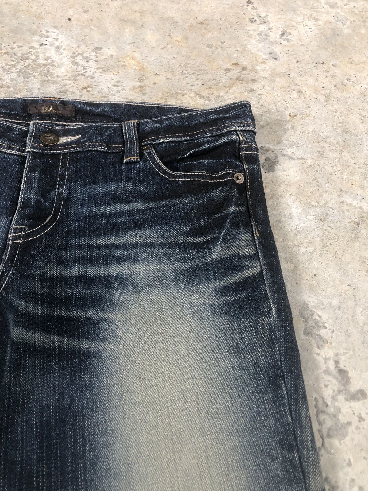 If Six Was Nine Japanese Durer Flared Jeans Distressed Jeans Size US 31 - 15 Thumbnail