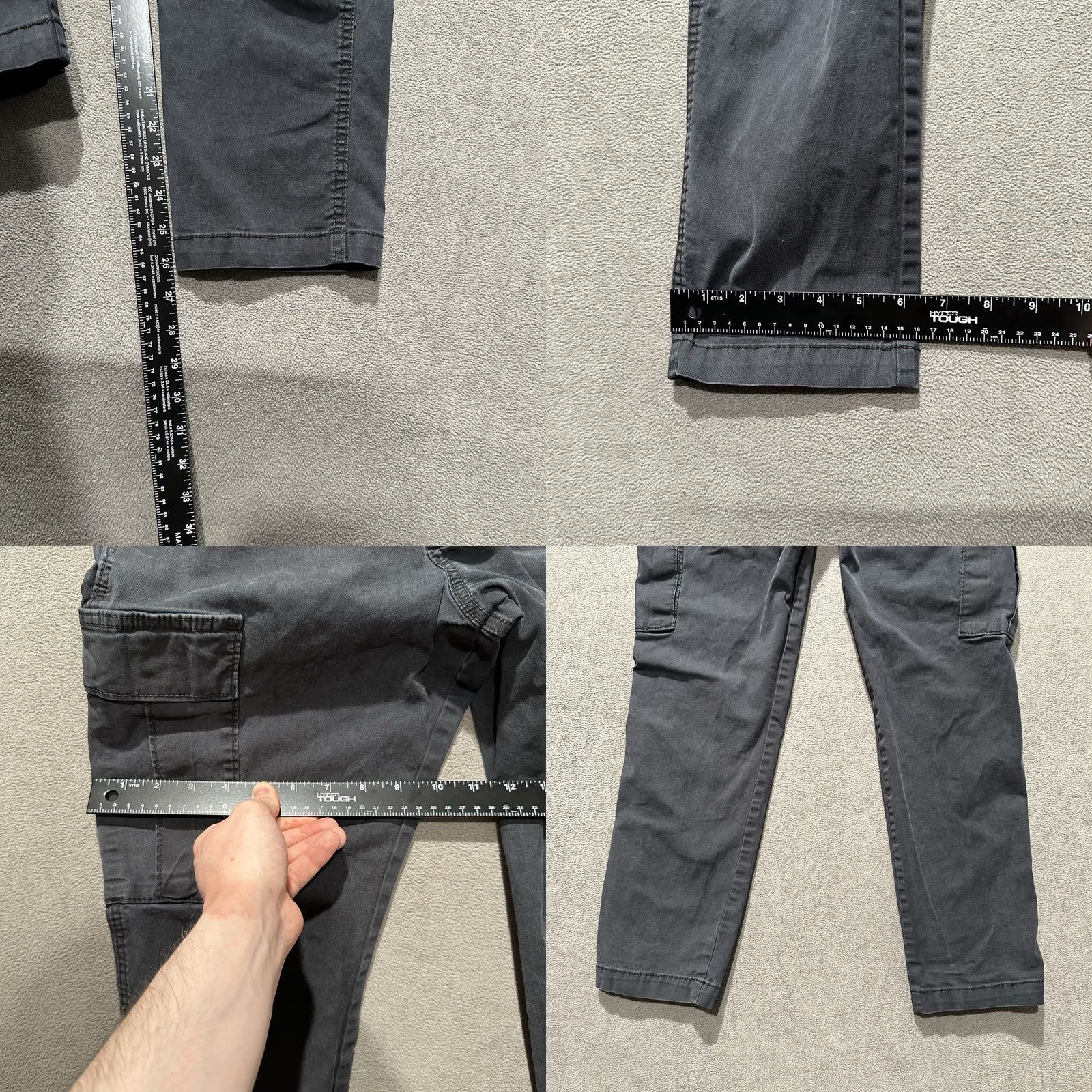 Banana Republic Banana Republic Pants Mens 30x30 (29x26) Blue Cargo Pocket Tapered Fit Utility Size US 30 / EU 46 - 9 Thumbnail