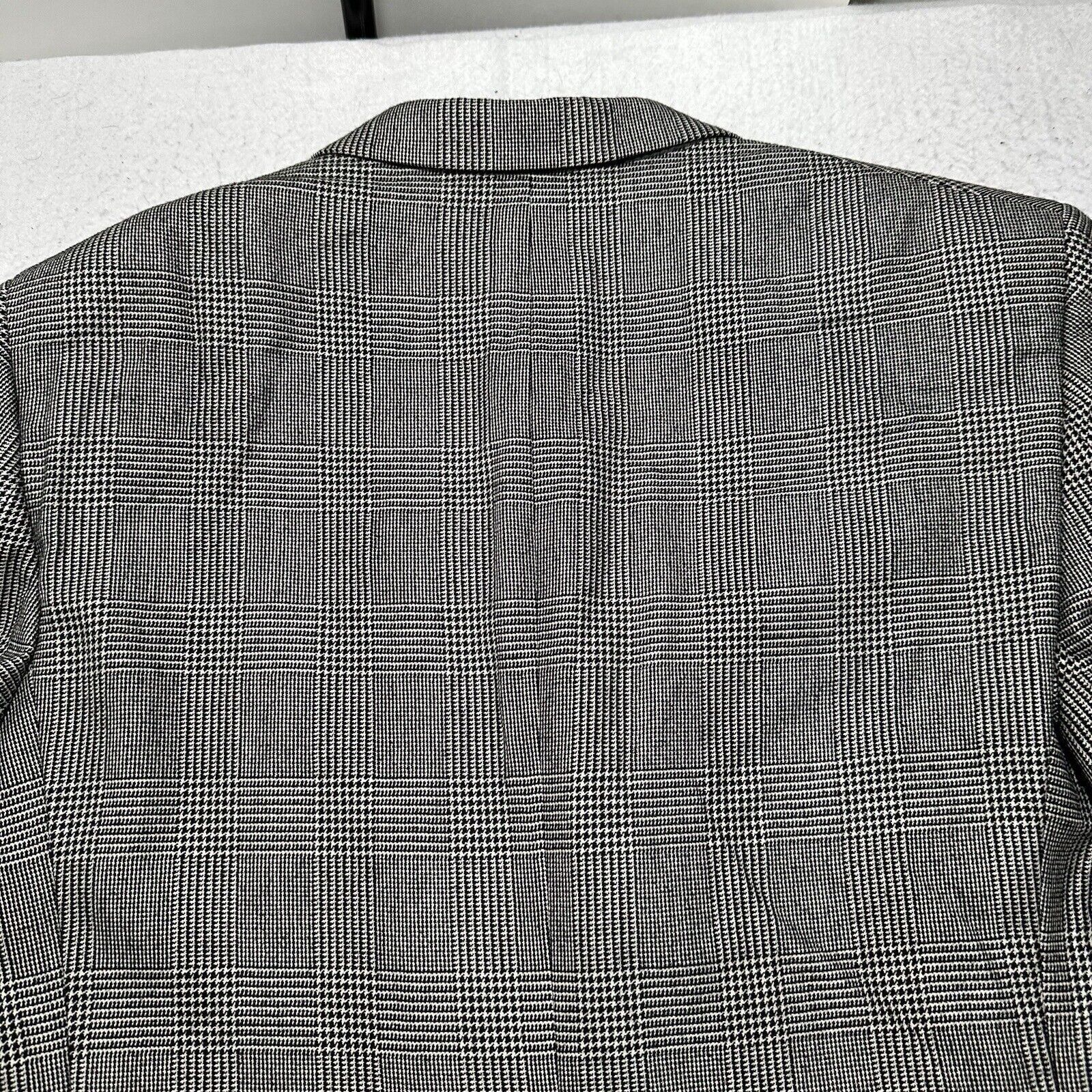 Jos. A. Bank Jos A Bank Men's 44L Silk Camel Hair Houndstooth Suit Jacket Size 44L - 10 Thumbnail