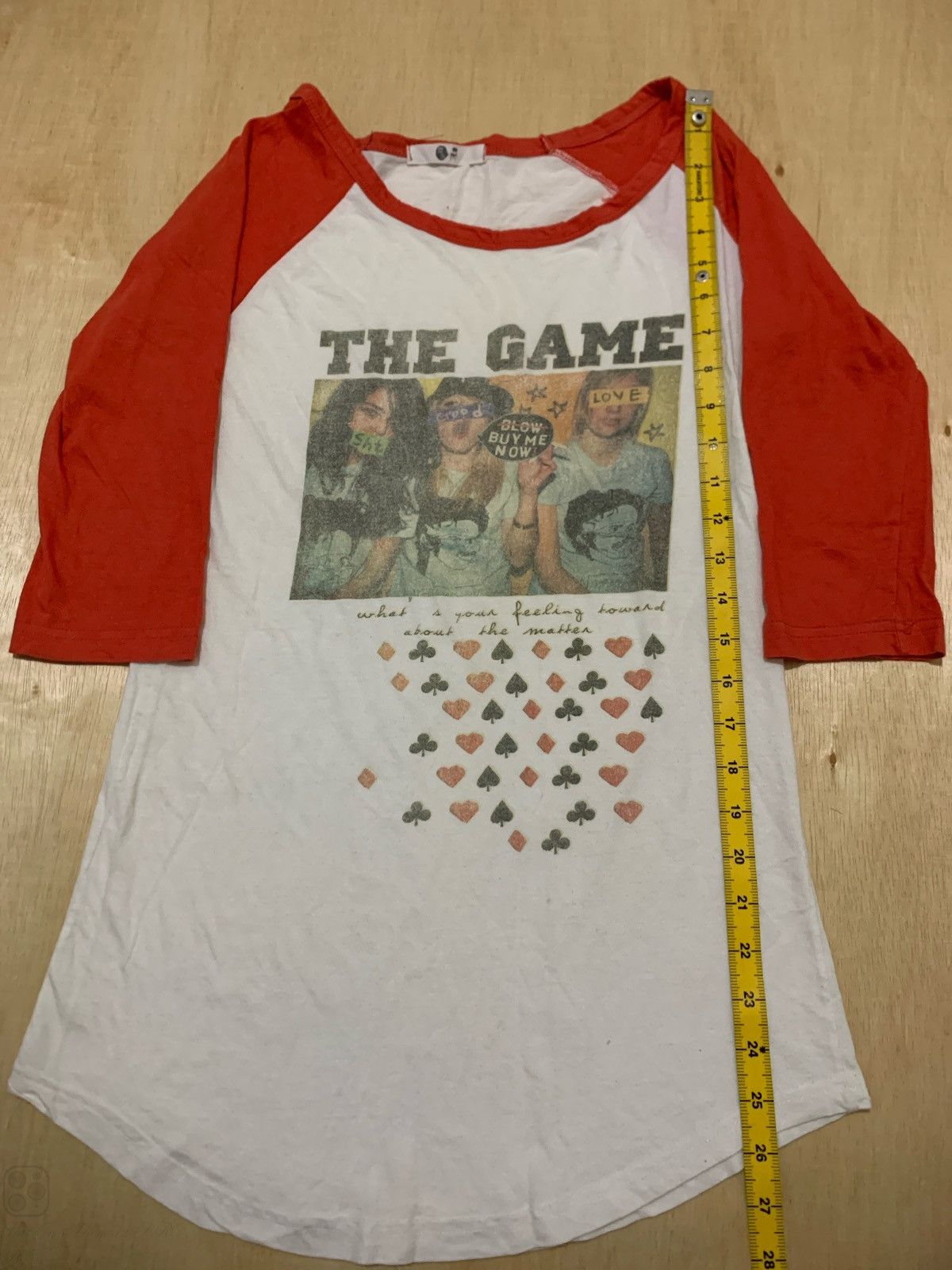 Hysteric Glamour × Japanese Brand The Game Photo tee Longslevee Size US M / EU 48-50 / 2 - 6 Thumbnail