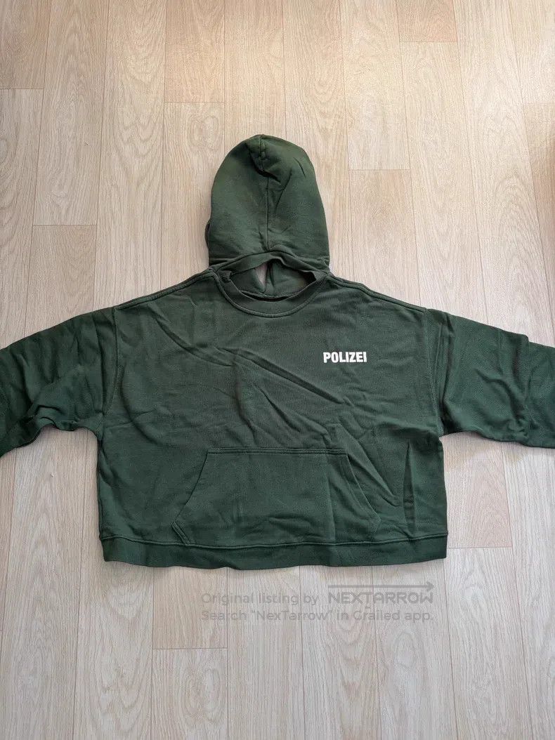 Vetements VETEMENTS Dual-Sided Wear Double Collar Hooded Sweatshirt Size US XS / EU 42 / 0 - 2 Thumbnail
