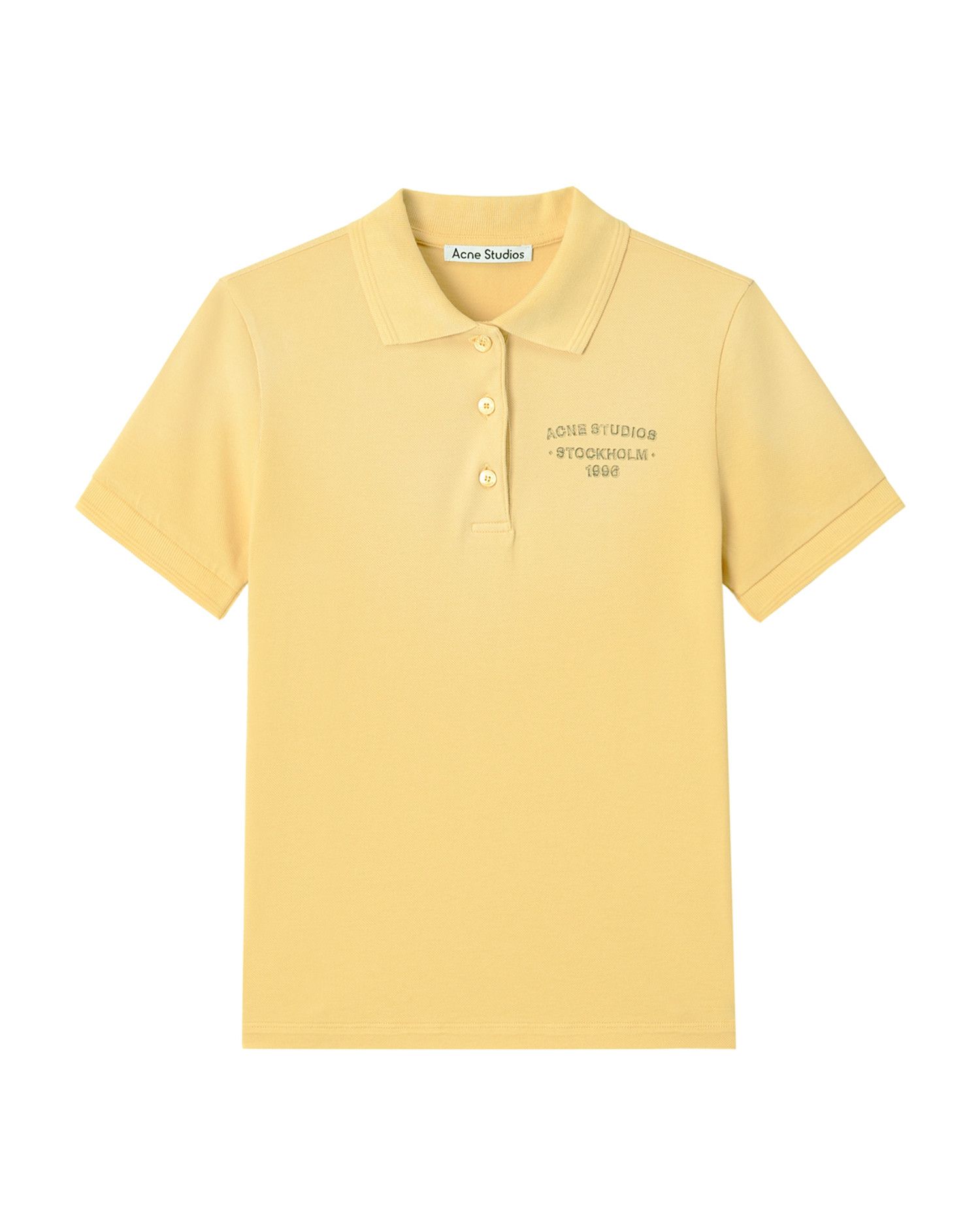 Acne Studios Acne Studios Short Sleeve Lapel polo Shirt Size S / US 4 / IT 40 - 1 Thumbnail