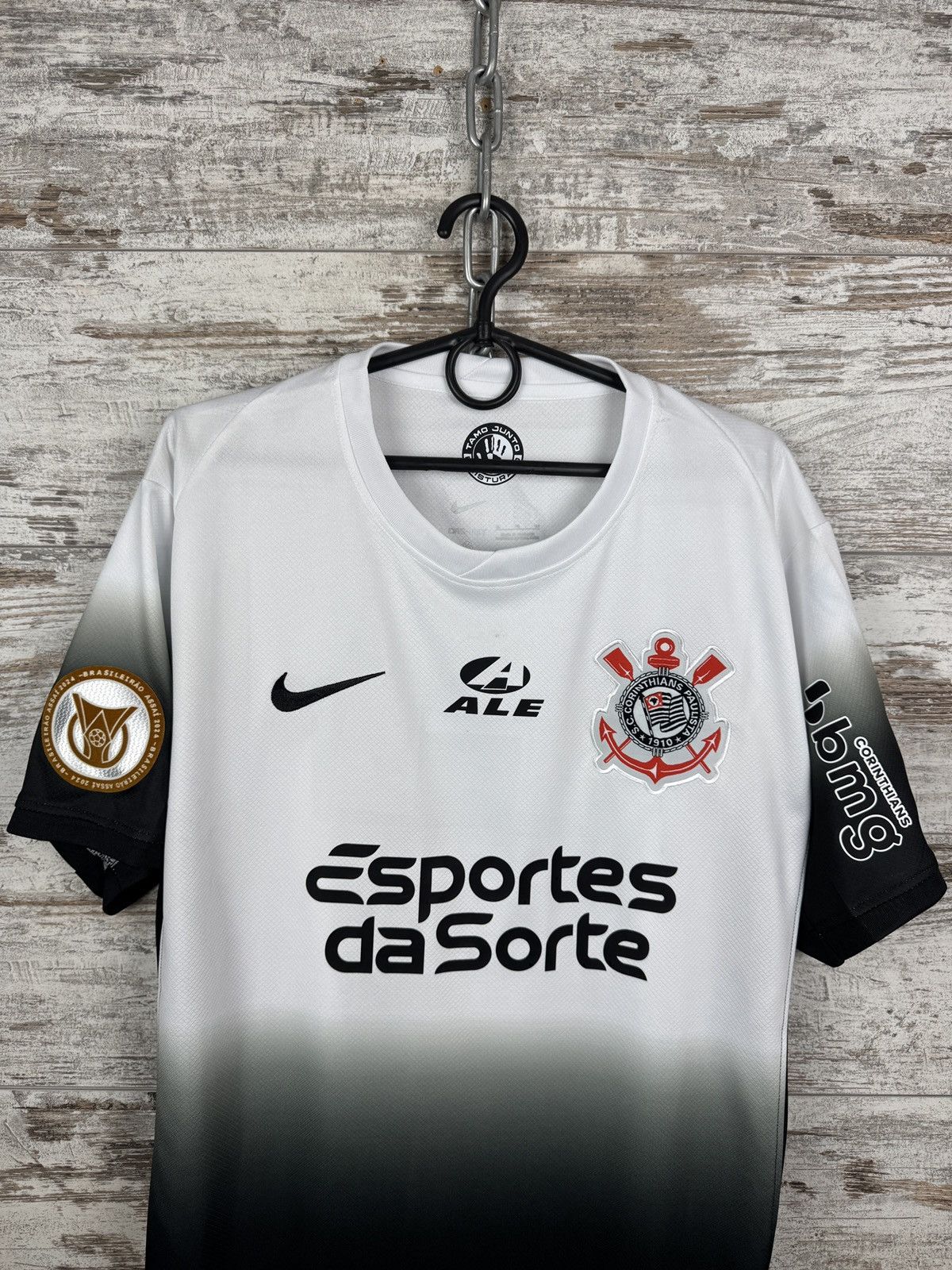Nike Camisa Nike Masculina Corinthians Yuri Alberto 9 T-Shirt tee Size US XL / EU 56 / 4 - 2 Thumbnail