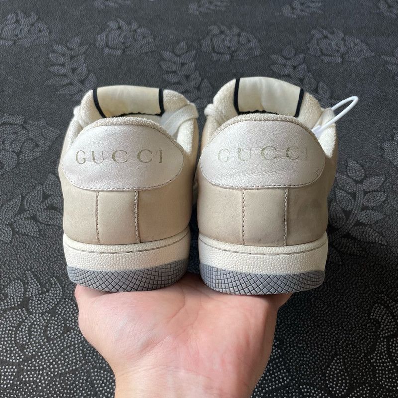 Gucci Gucci Screener Fashion Low-Top Sneakers for Men - Size US 8 / EU 41 - 3 Thumbnail