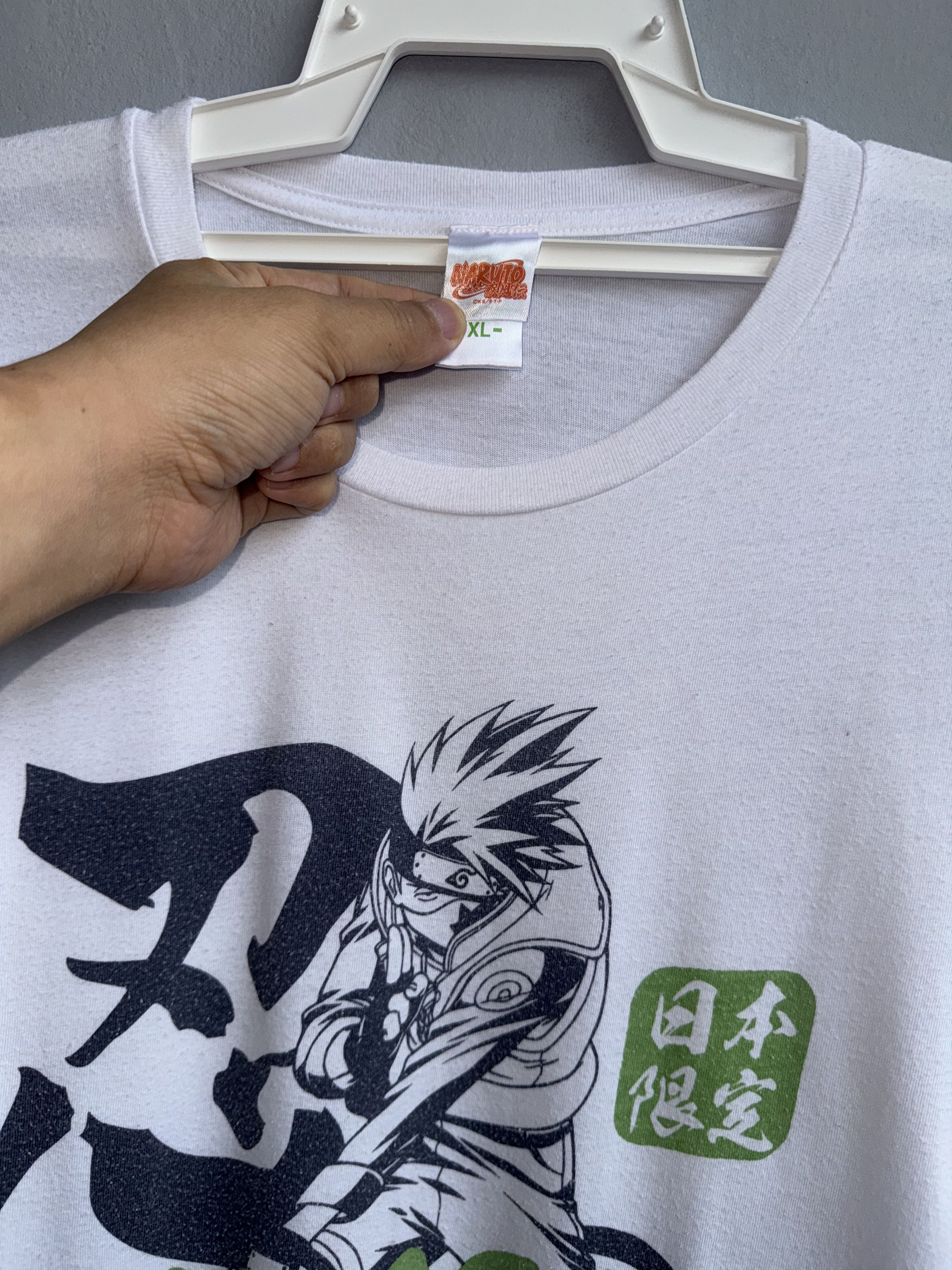 Anime × Japanese Brand Naruto Shippuden Kakashi Shirt Size US XL / EU 56 / 4 - 2 Thumbnail