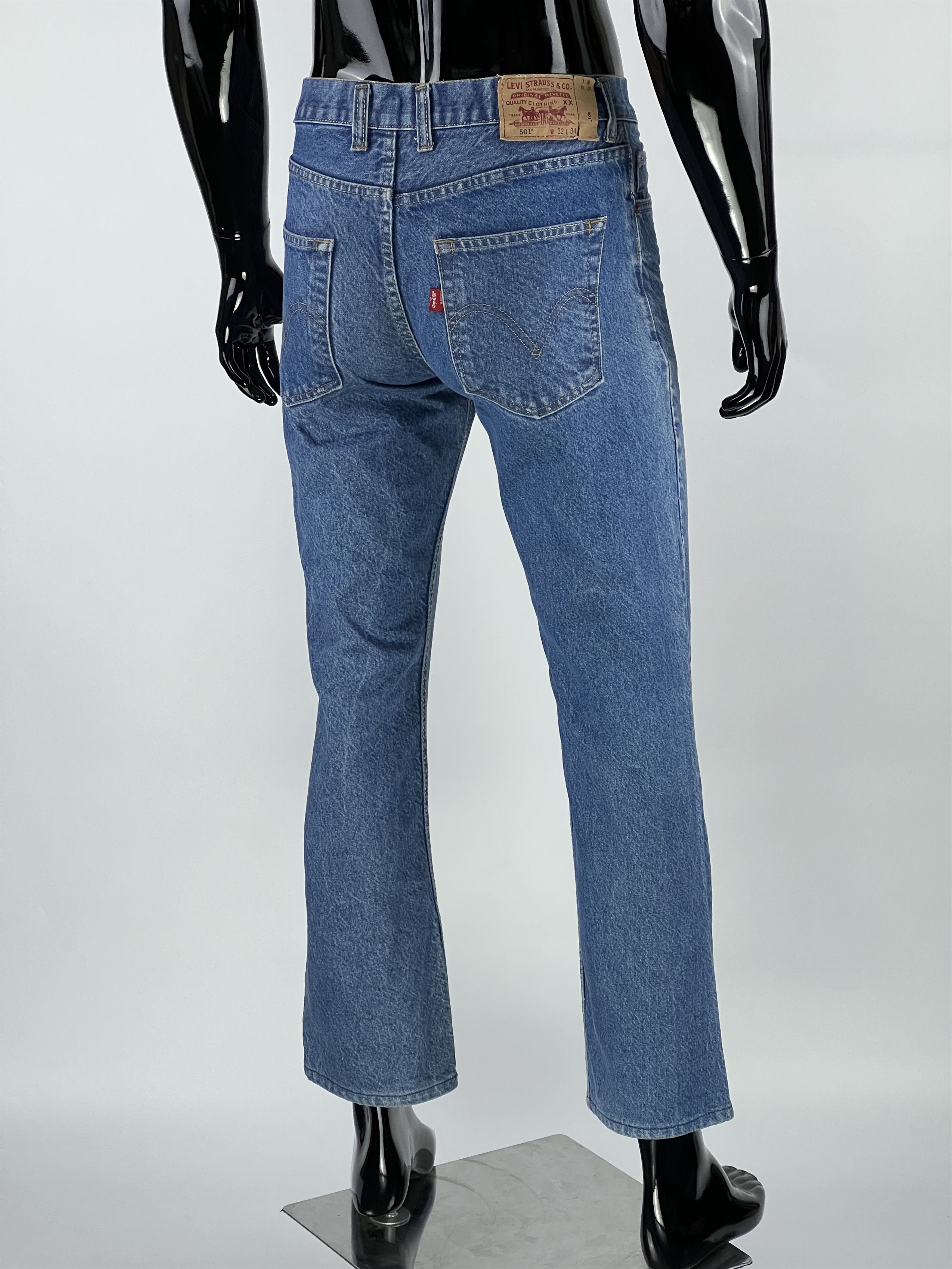 Levi's × Vintage Levis 501 Vintage Jeans Size 31x30 Size US 31 - 3 Thumbnail
