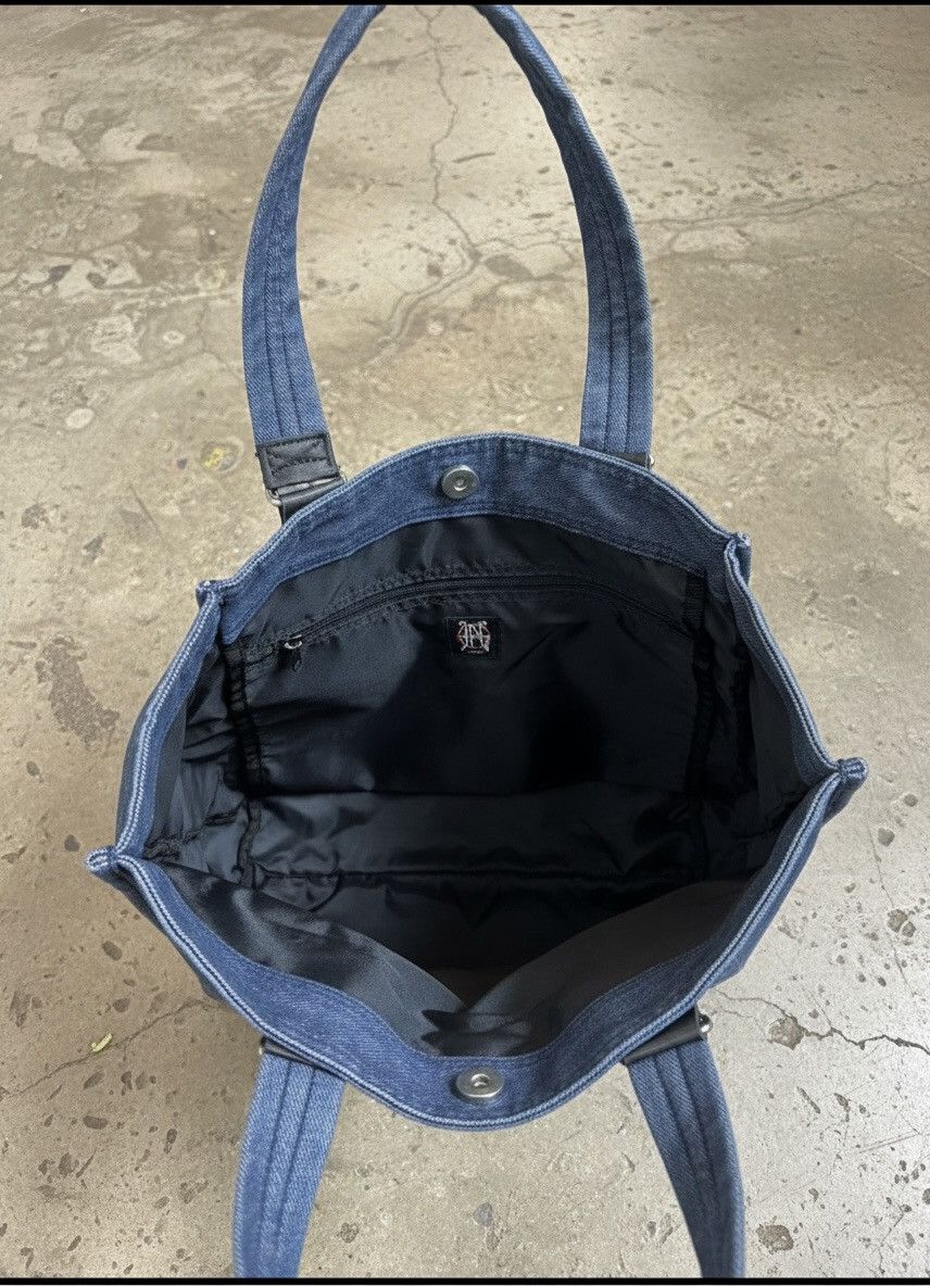 Jean Paul Gaultier Jean Paul Gaultier Utility Denim Tote Bag Multi Pocket Size ONE SIZE - 2 Thumbnail