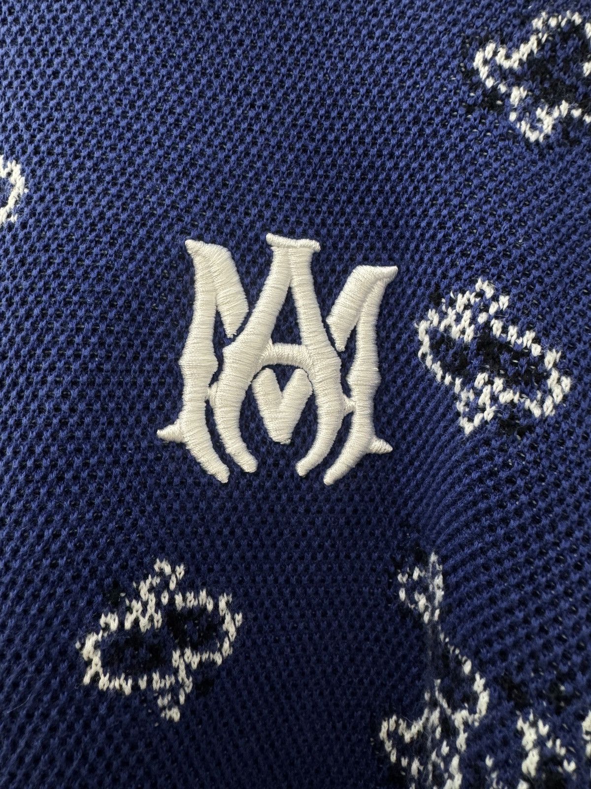 Amiri Amiri Blue Banda Yarn Sweatsuit Set Size US L / EU 52-54 / 3 - 3 Thumbnail
