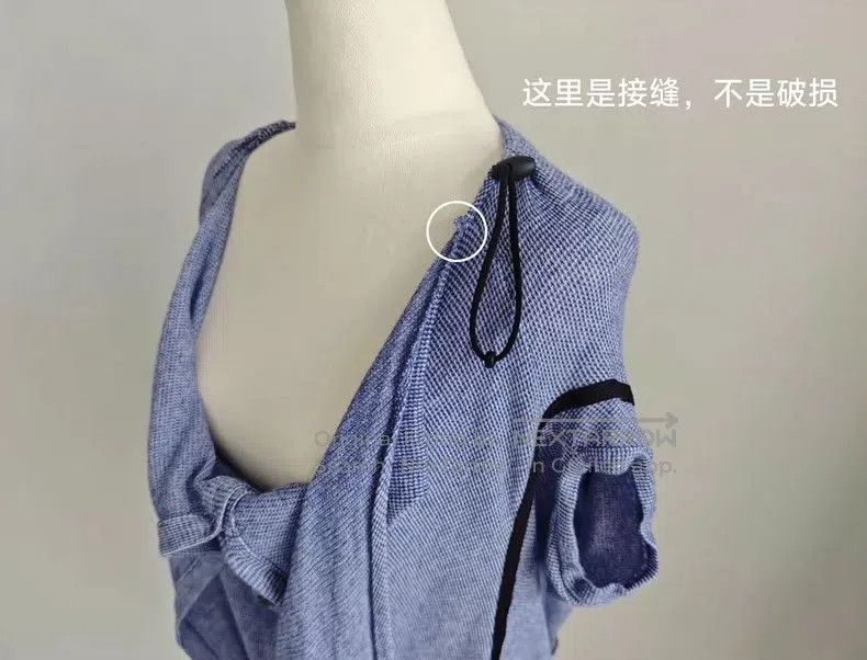 Yohji Yamamoto Yohji Yamamoto Y's Deformable Short Sleeve Top Size US M / EU 48-50 / 2 - 8 Thumbnail