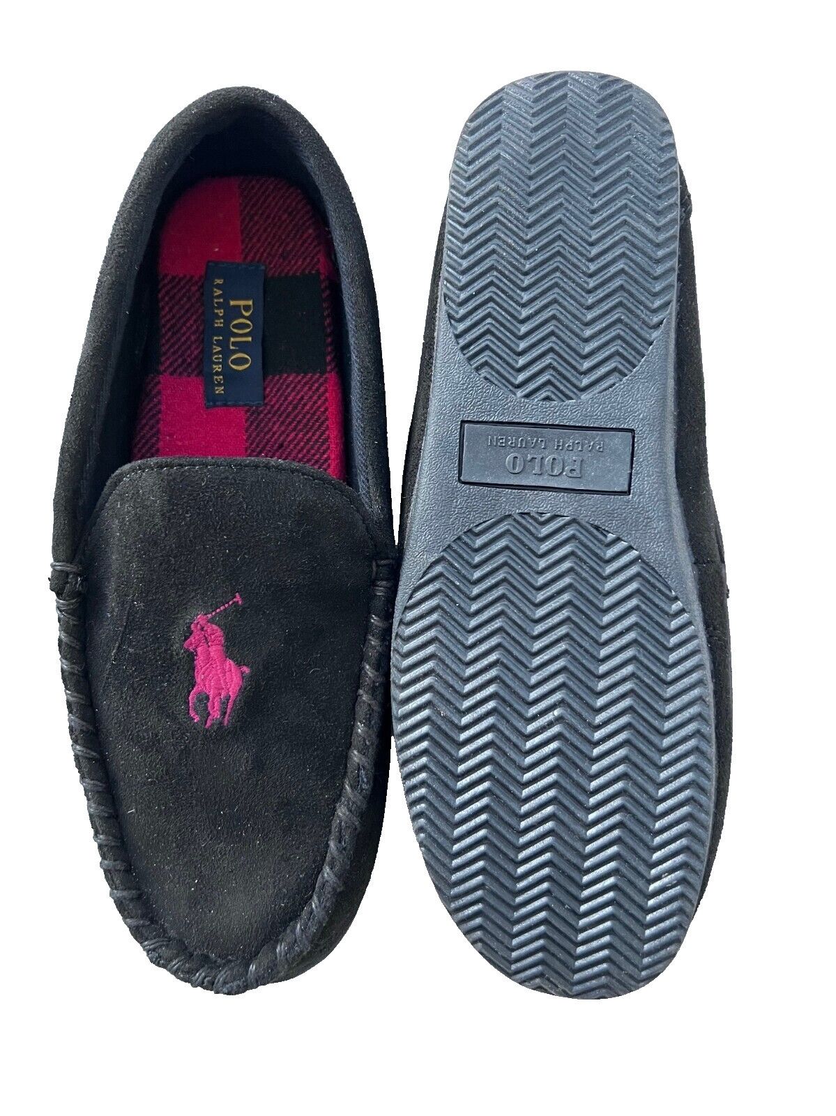 Polo Ralph Lauren Polo Ralph Lauren Buffalo Check Declan Slippers Black ( 7 ) Size US 7 / EU 40 - 5 Thumbnail