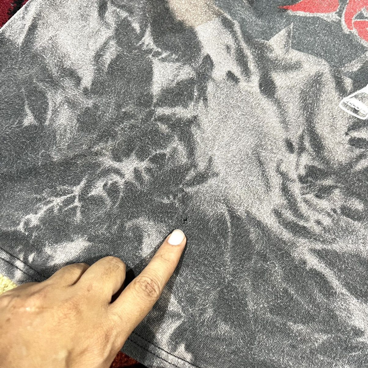 Anime Vintage Thrashed Faded Akatsuki Uchiha Itachi Naruto T Shirt Size US XL / EU 56 / 4 - 8 Thumbnail
