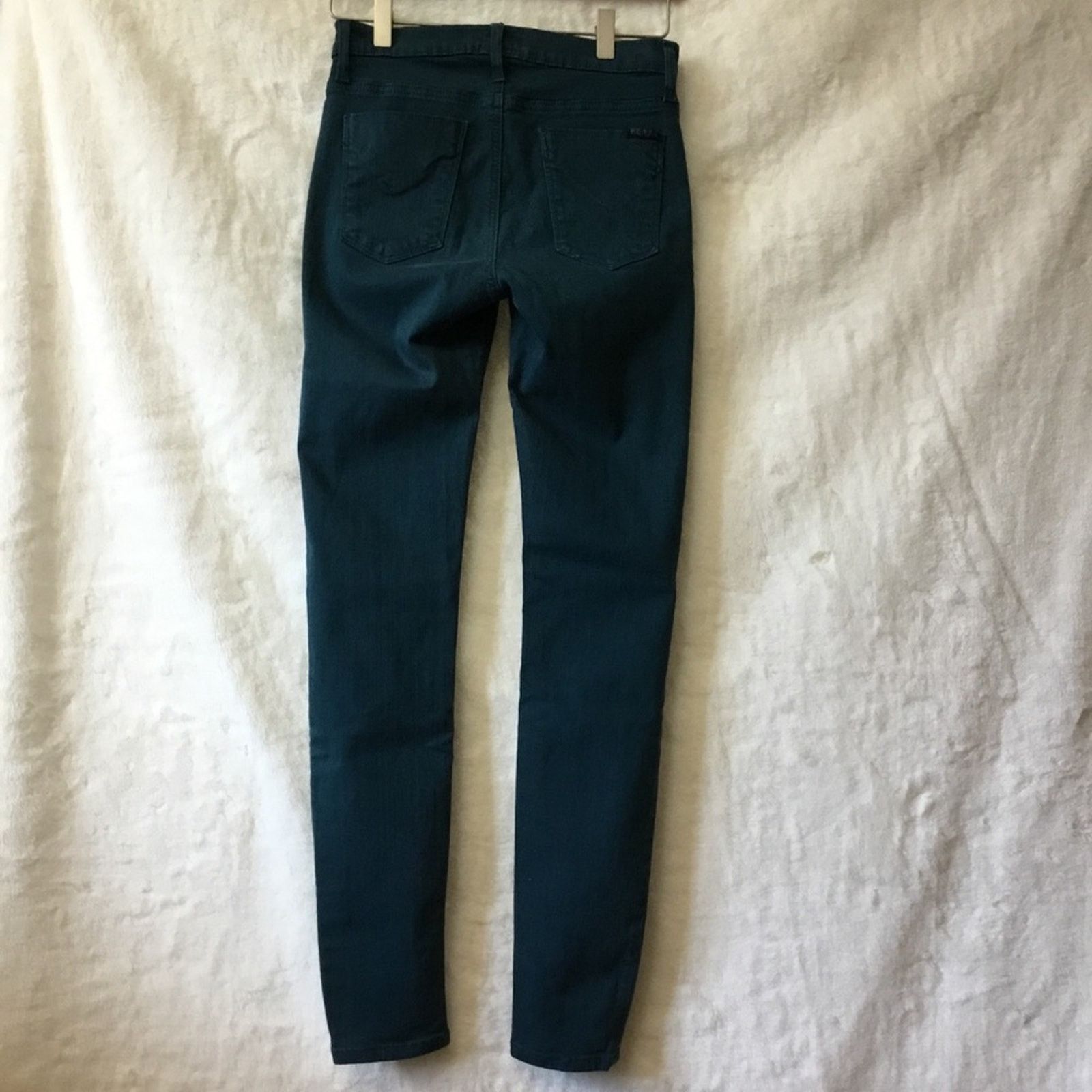 Hudson Hudson Teal Nico Super Skinny Mid-Rise Stretch Jeans Size 27" / US 4 / IT 40 - 8 Thumbnail