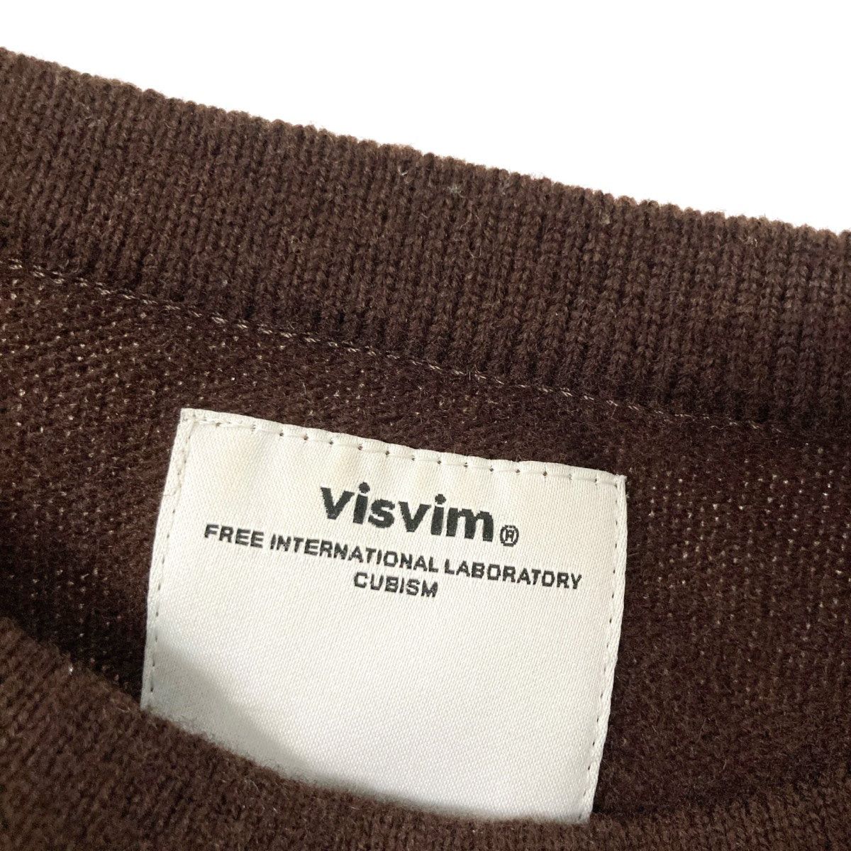 Visvim visvim 13awuk leather switching sweater 0113405012001 Size US S / EU 44-46 / 1 - 5 Thumbnail