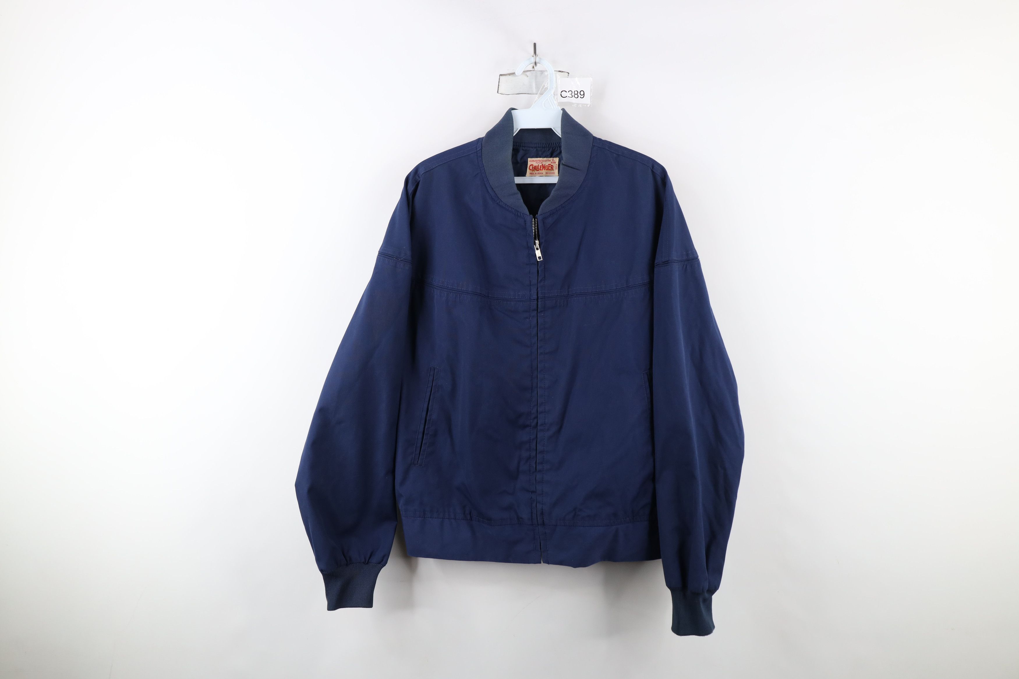 Vintage Vintage 70s Streetwear Full Zip Cafe Racer Bomber Jacket Size US L / EU 52-54 / 3 - 1 Thumbnail