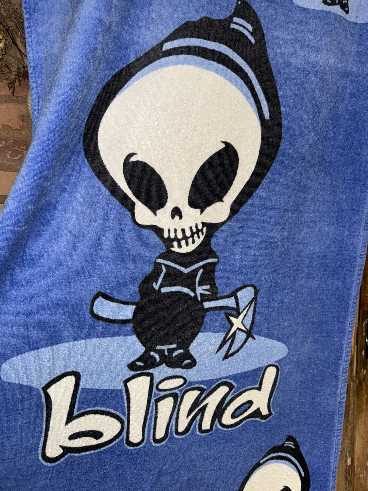 Blind Skateboards Vintage Blind Skateboards Corey The Reaper Bath Towel Size ONE SIZE - 2 Thumbnail