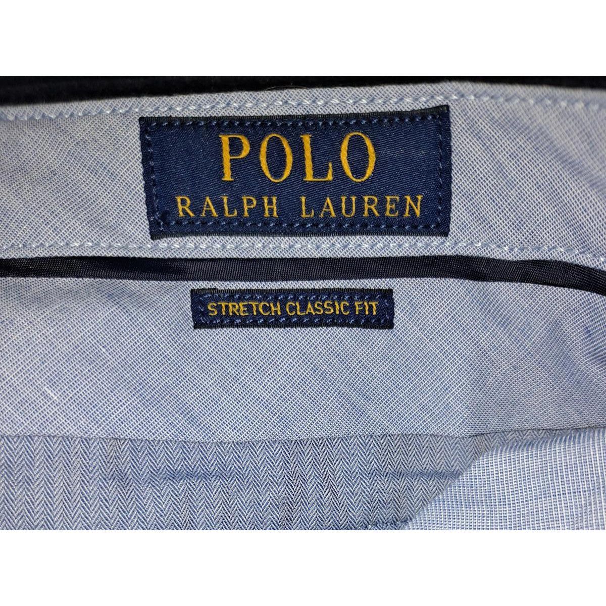 Polo Ralph Lauren Polo Ralph Lauren Classic Stretch Fit Blue Corduroy Pants Si Size US 36 / EU 52 - 5 Thumbnail