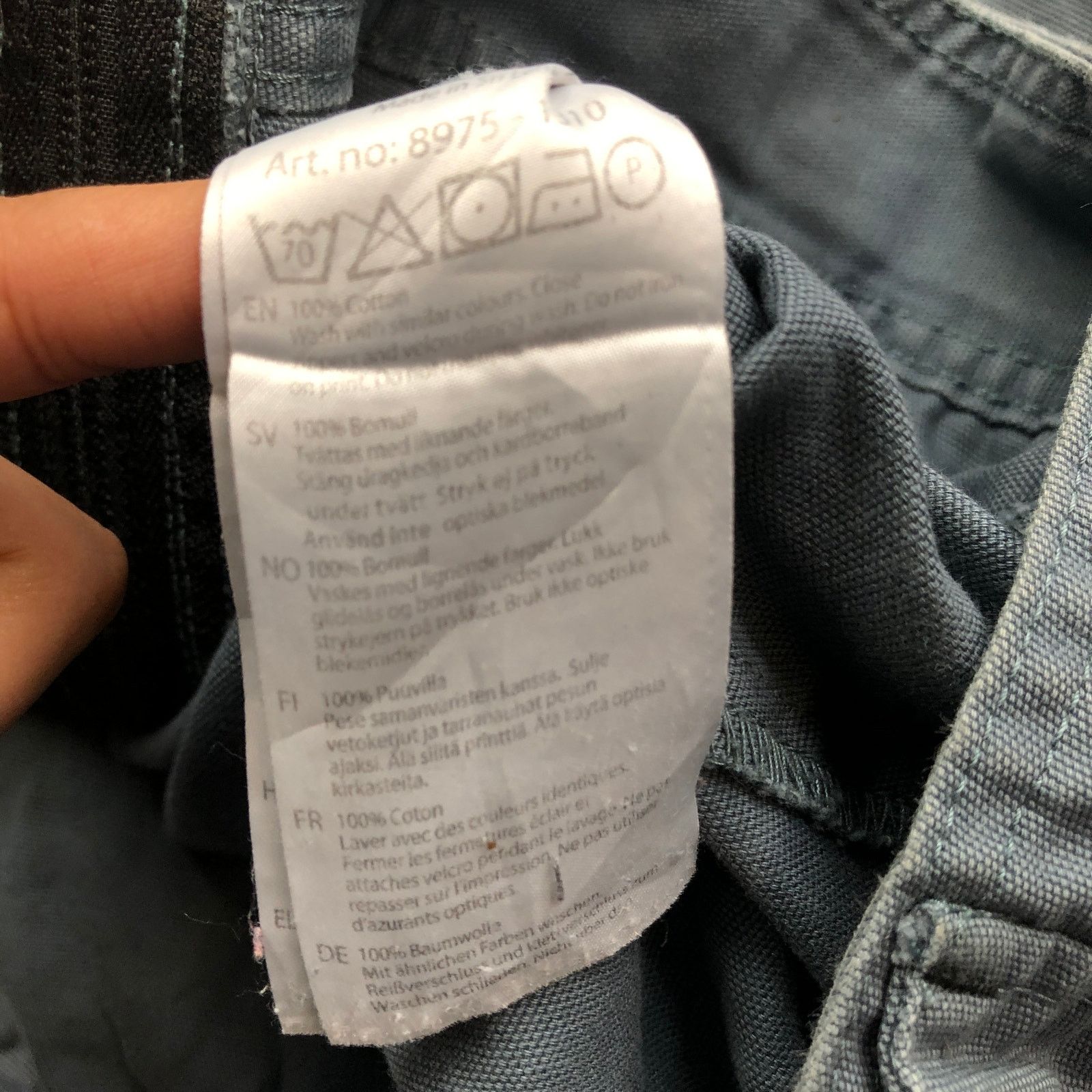 Other Blaklader Workwear Performance Through Jacket Mens XL Blue Size US XL / EU 56 / 4 - 10 Thumbnail
